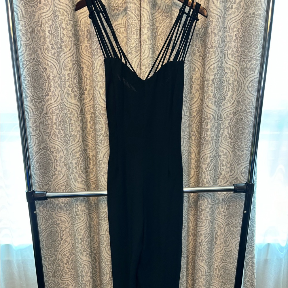 Cross back jumpsuit